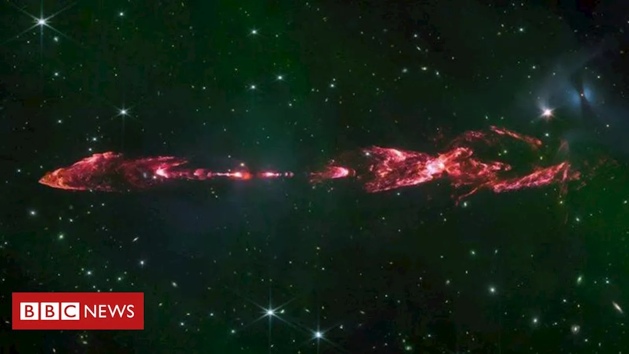 James Webb: a nova imagem de estrela recém-nascida capturada por telescópio