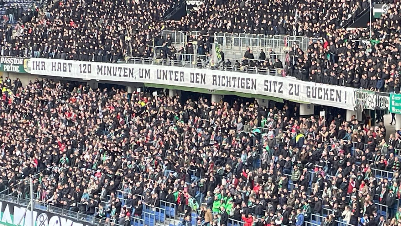 „Ihr habt 120 Minuten “: Fernzünder-Drohung vor Derby Hannover