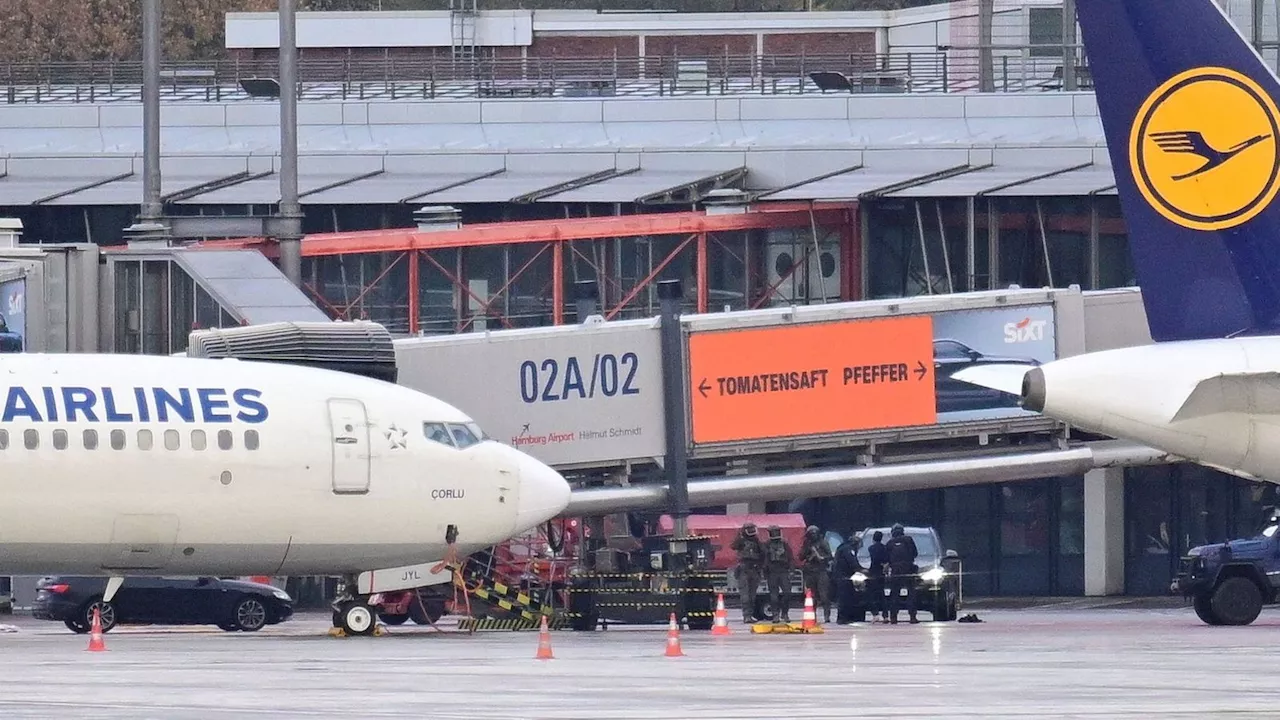 Geiselnahme am Hamburger Flughafen beendet