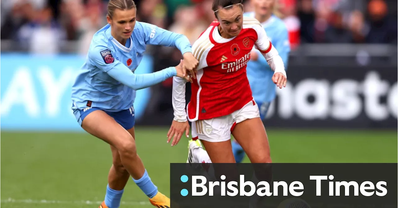 Catley goal helps send Arsenal past Fowler’s Man City