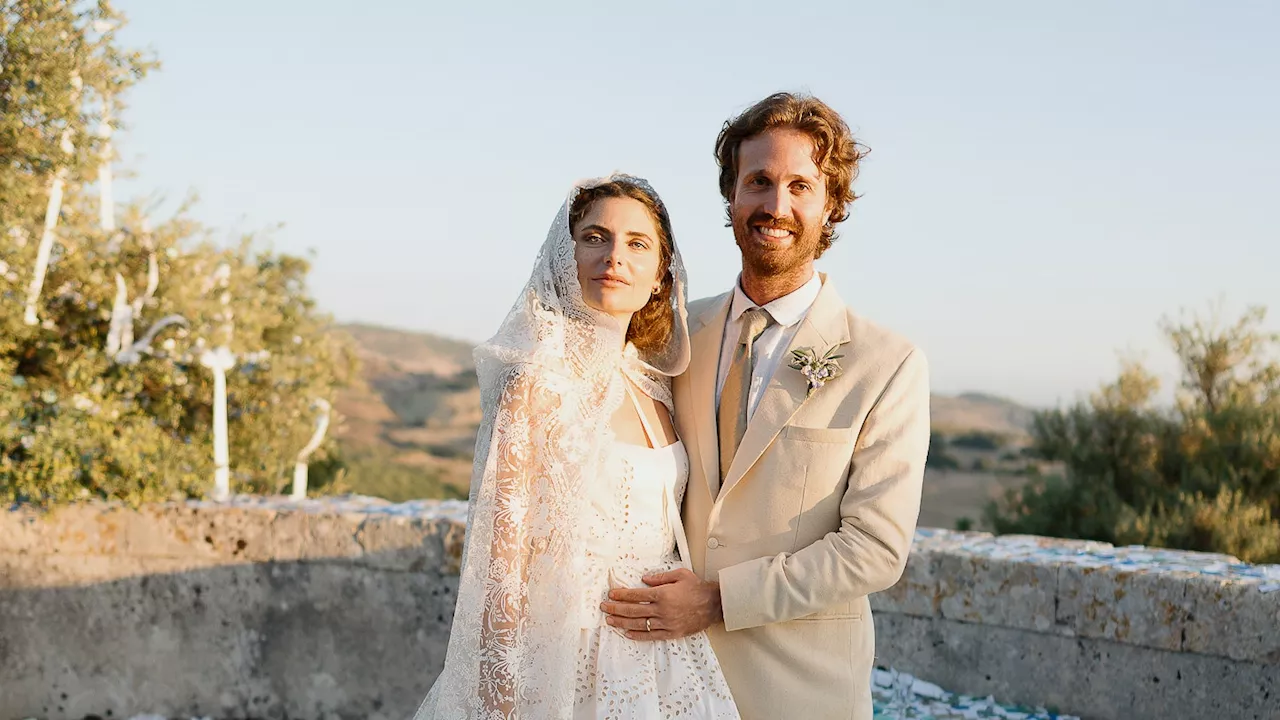 The Bride Wore 7 Luisa Beccaria Dresses To Marry At Her Family’s Estate In Sicily