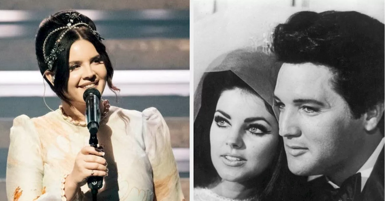 Lana Del Rey And Priscilla Presley Movie Reactions