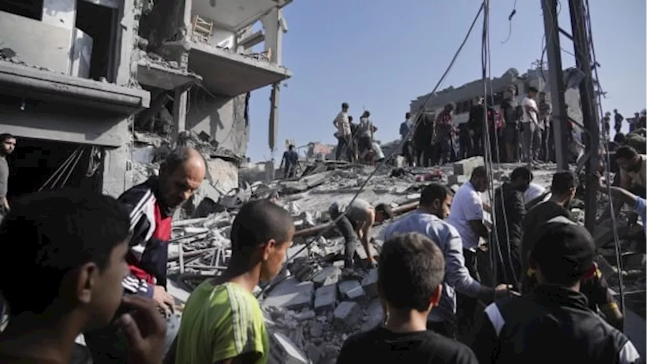 Hamas says dozens killed in Israeli airstrike on Gaza refugee camp