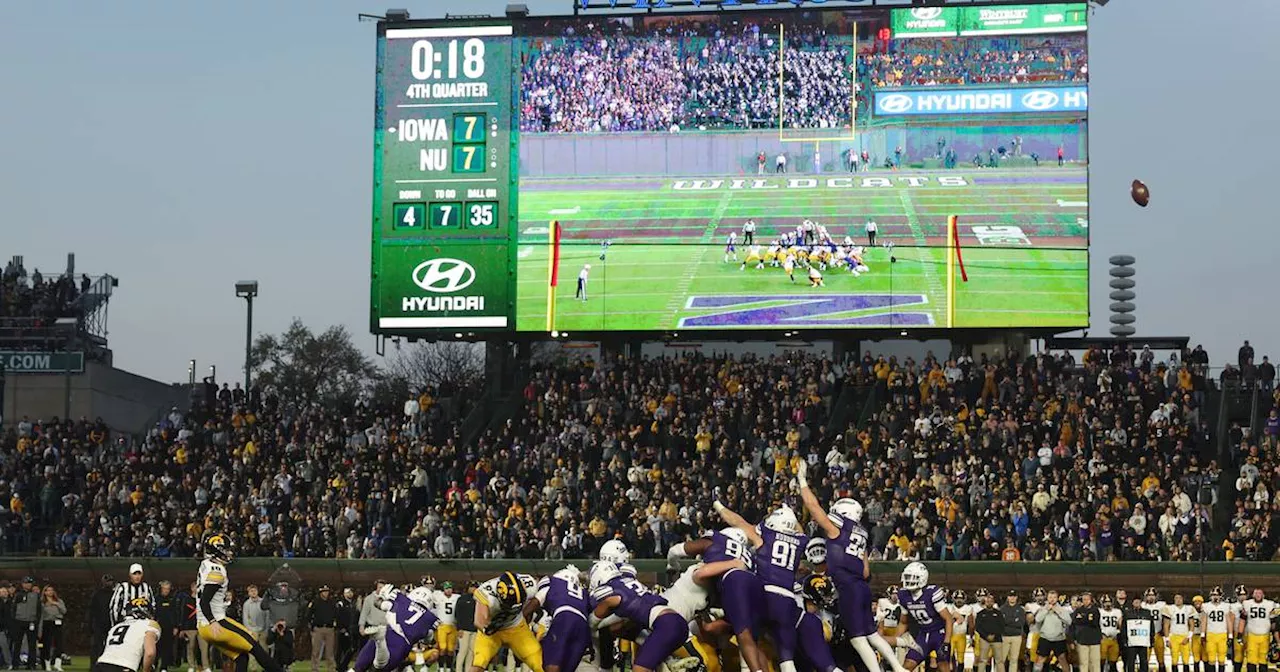 Column: Iowa and its fans complete a hostile takeover of Northwestern and Wrigley Field with an ugly 10-7 win