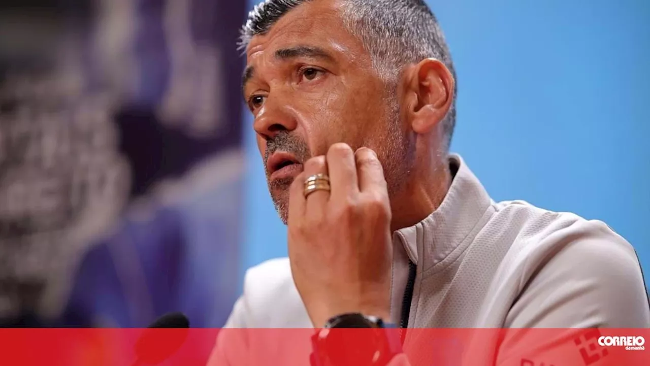 Sérgio Conceição em choque com médico da equipa