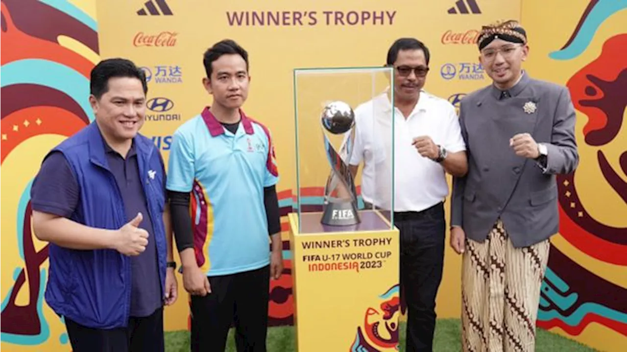 Pesan Erick dan Gibran Usai Trophy Experience Piala Dunia U-17 di Solo