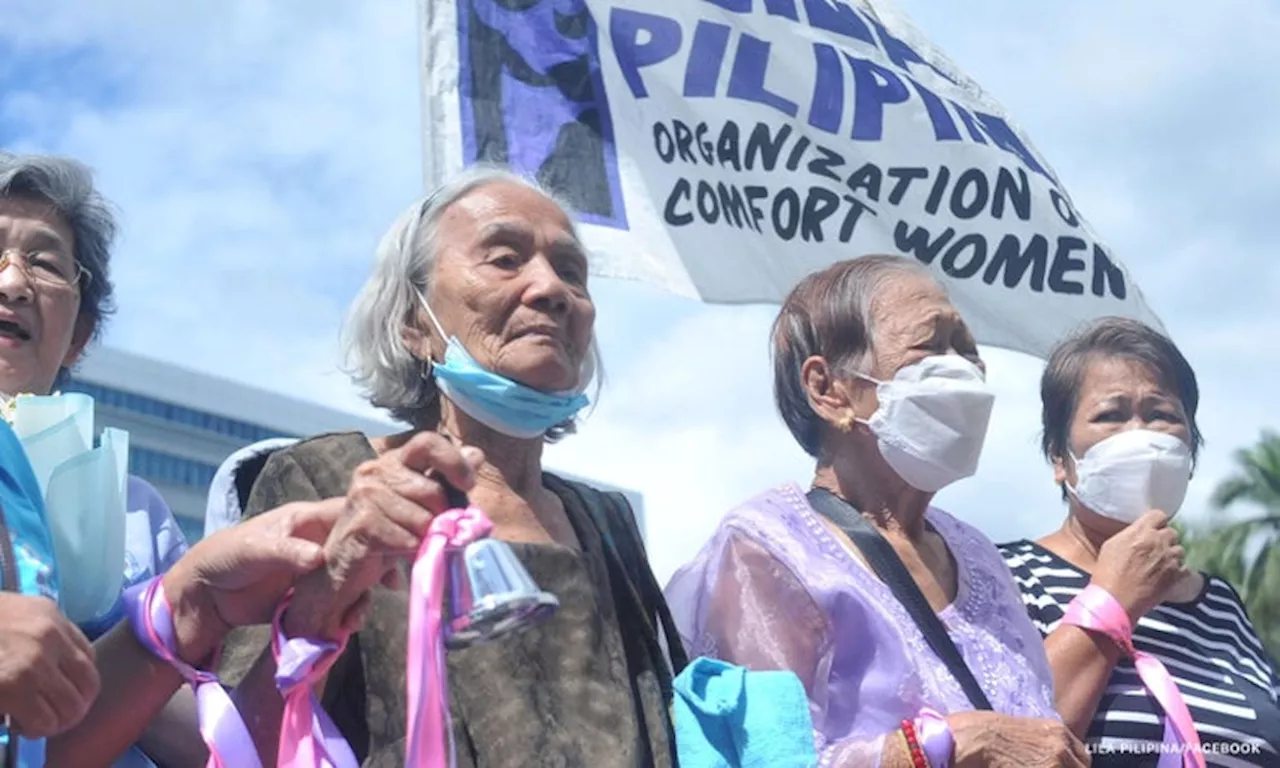 Comfort women cry for justice over Japan’s WWII abuses amid Kishida’s PH visit