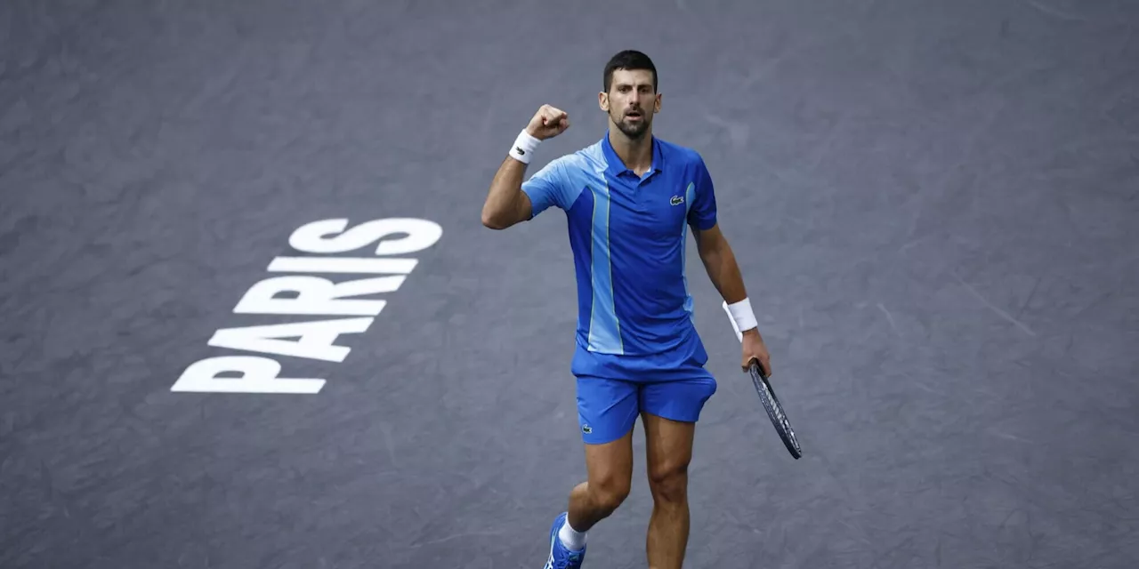 Djokovic da sogno: batte in due set Dimitrov e vince l'Atp Parigi-Bercy