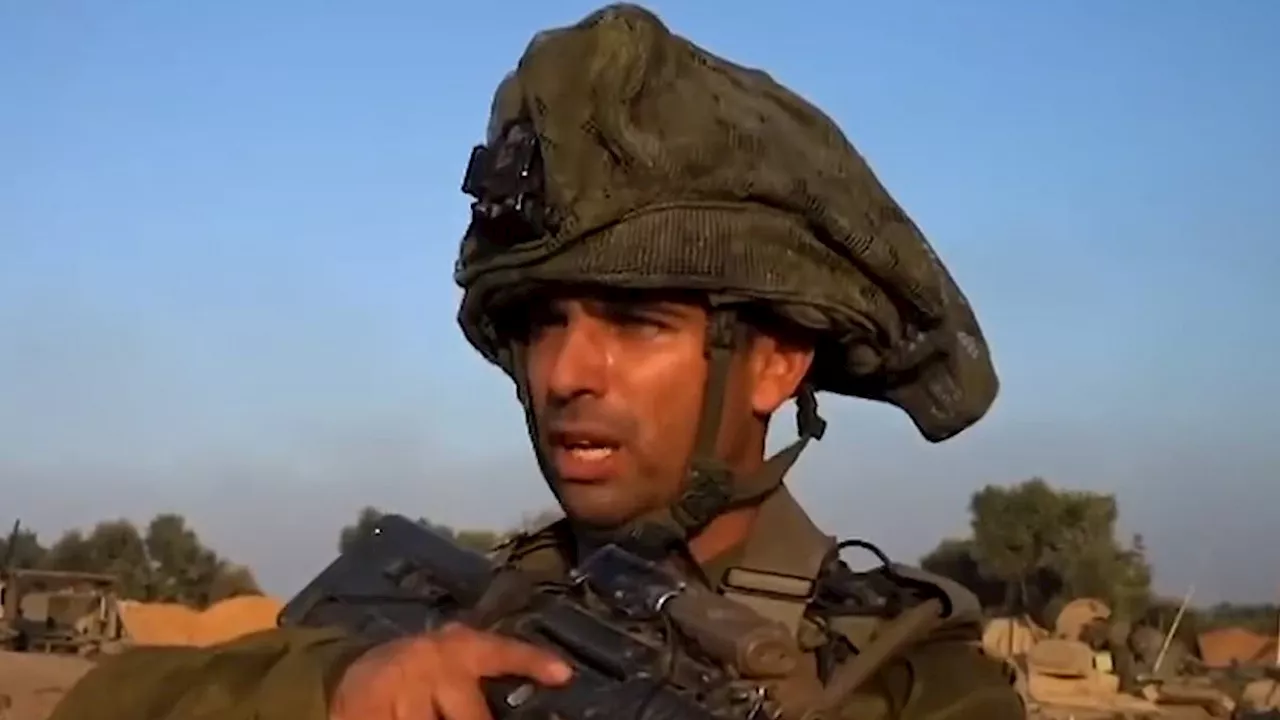 Dramatic videos reveal intense battles raging between Israel and Hamas in war-torn Gaza with...