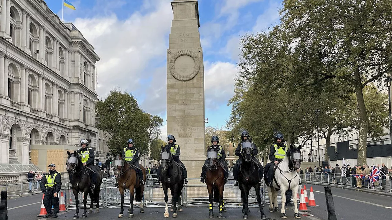 Suella Braverman says any pro-Palestinian protesters who vandalise the Cenotaph should be jailed...