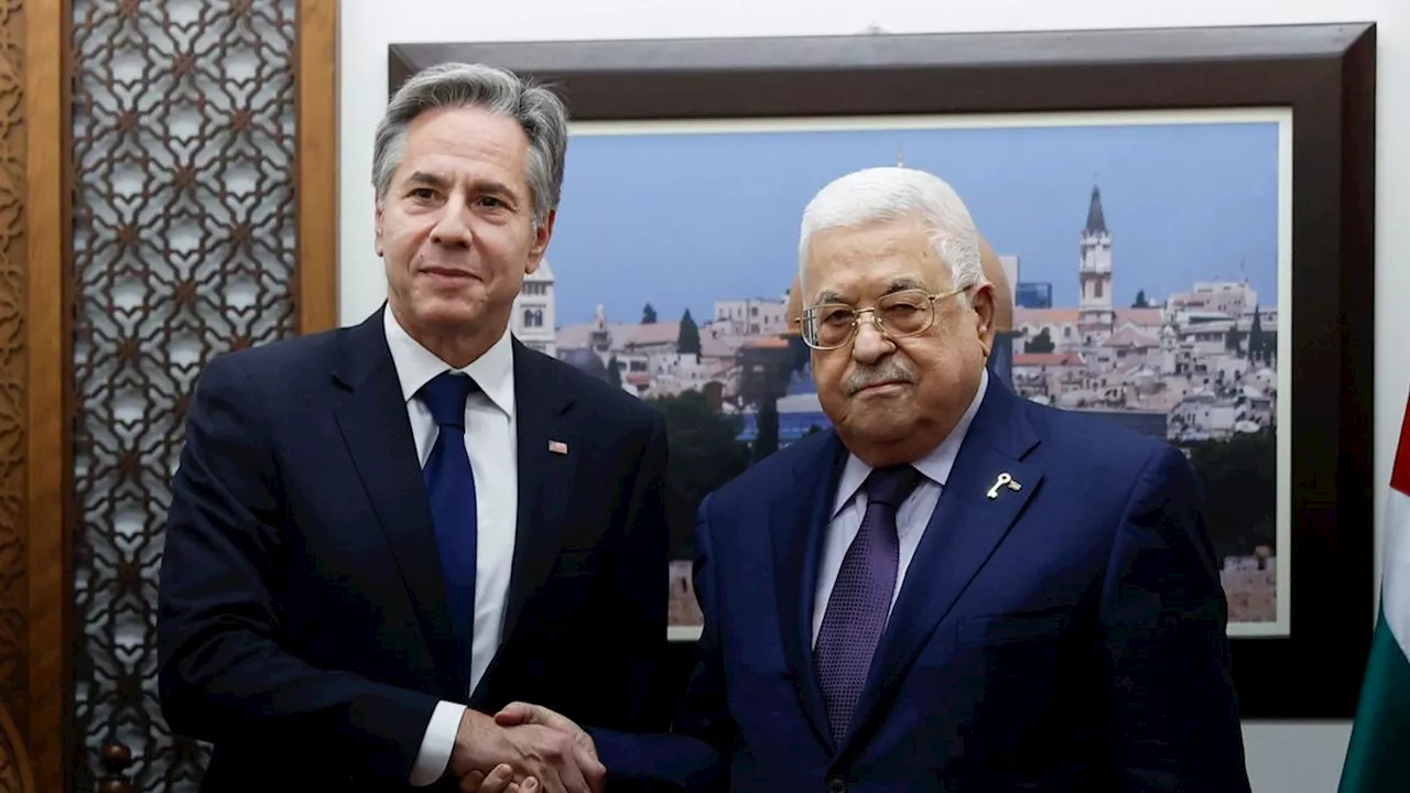 Unangekündigter Besuch in Ramallah: US-Außenminister Blinken trifft Palästinenserpräsident Abbas