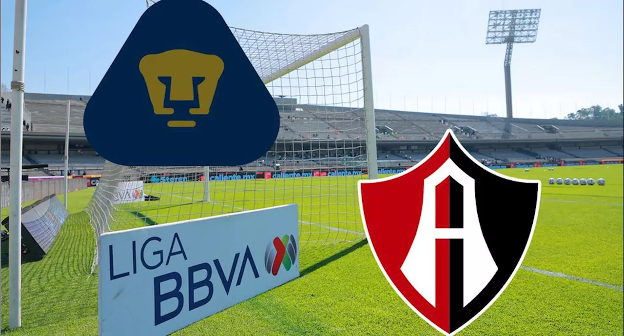 Pumas vs Atlas: ¡En vivo! Jornada 16 del Apertura 2023