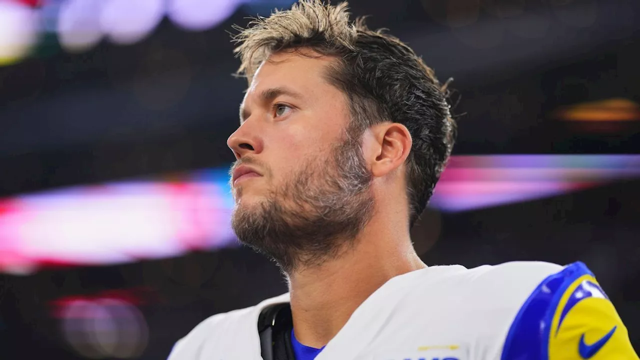  Rams' Matthew Stafford unlikely to play vs. Packers