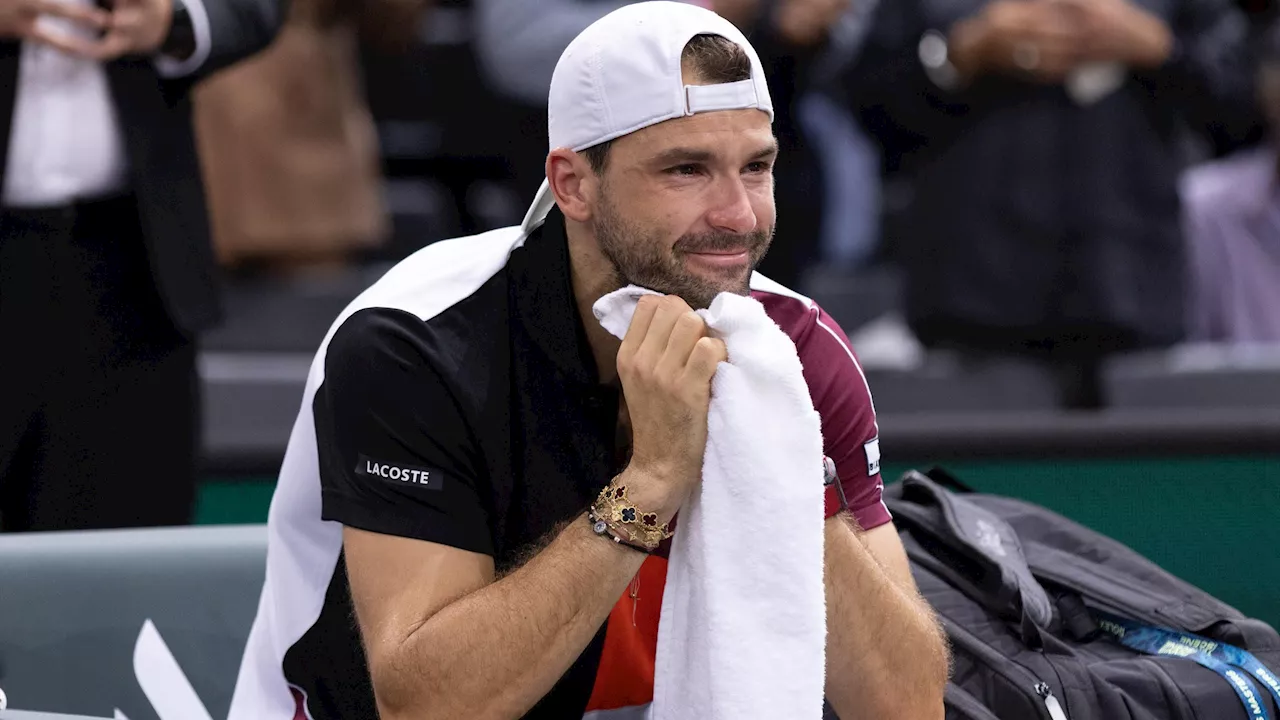 Rolex Paris Masters / Grigor Dimitrov, vaincu heureux : 'C’étaient des larmes de joie'