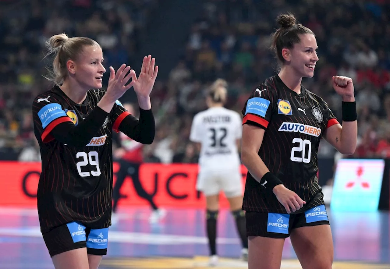 WM-Test geglückt: DHB-Frauen gewinnen gegen Ungarn