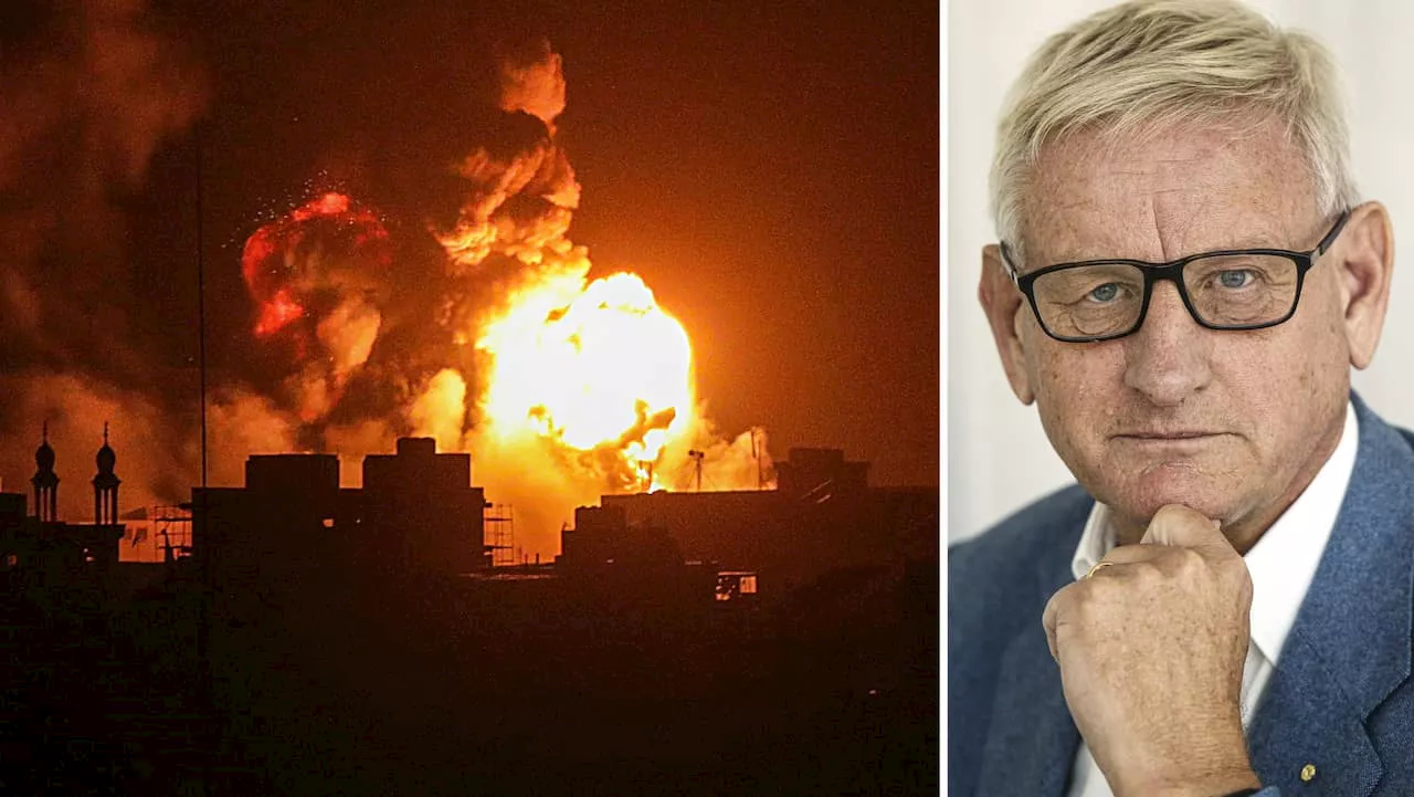 Carl Bildt: ”Tror Israel kommer att behärska hela Gazaremsan”