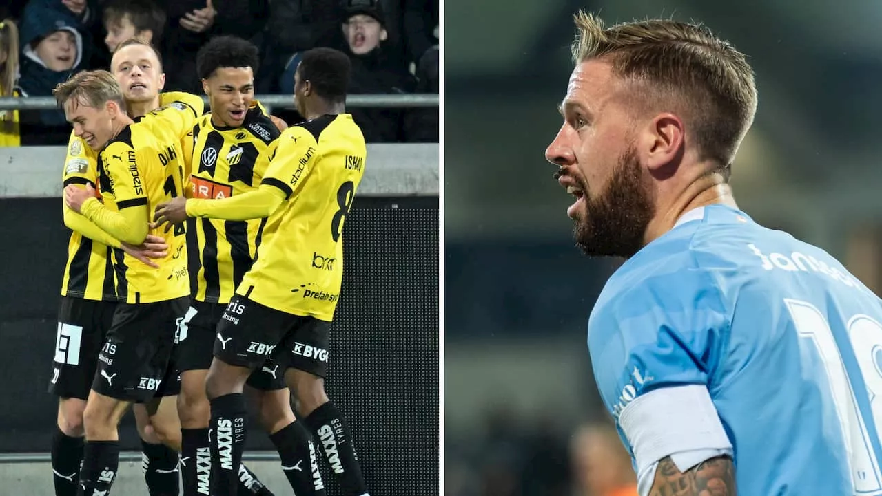 Malmö föll mot Häcken – guldläge för Elfsborg