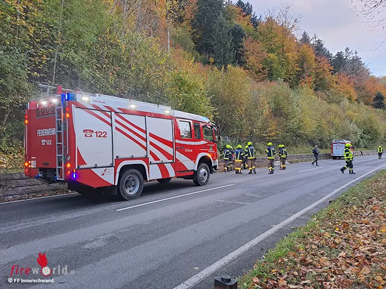 Oö: Feuerwehr und Jagdleiter retten in Innerschwand Reh aus Schacht