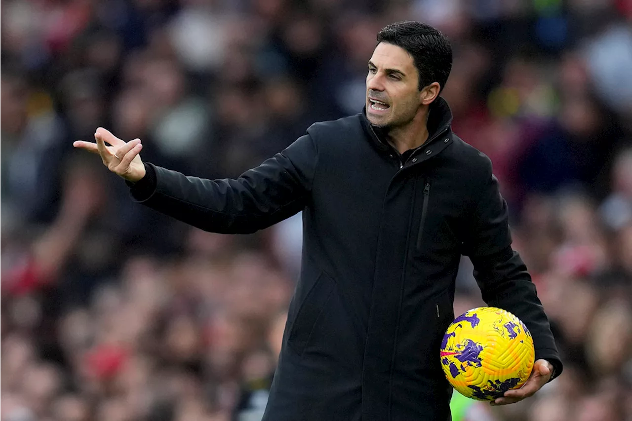 Arsenal ‘wholeheartedly support’ Arteta’s criticism of match officials