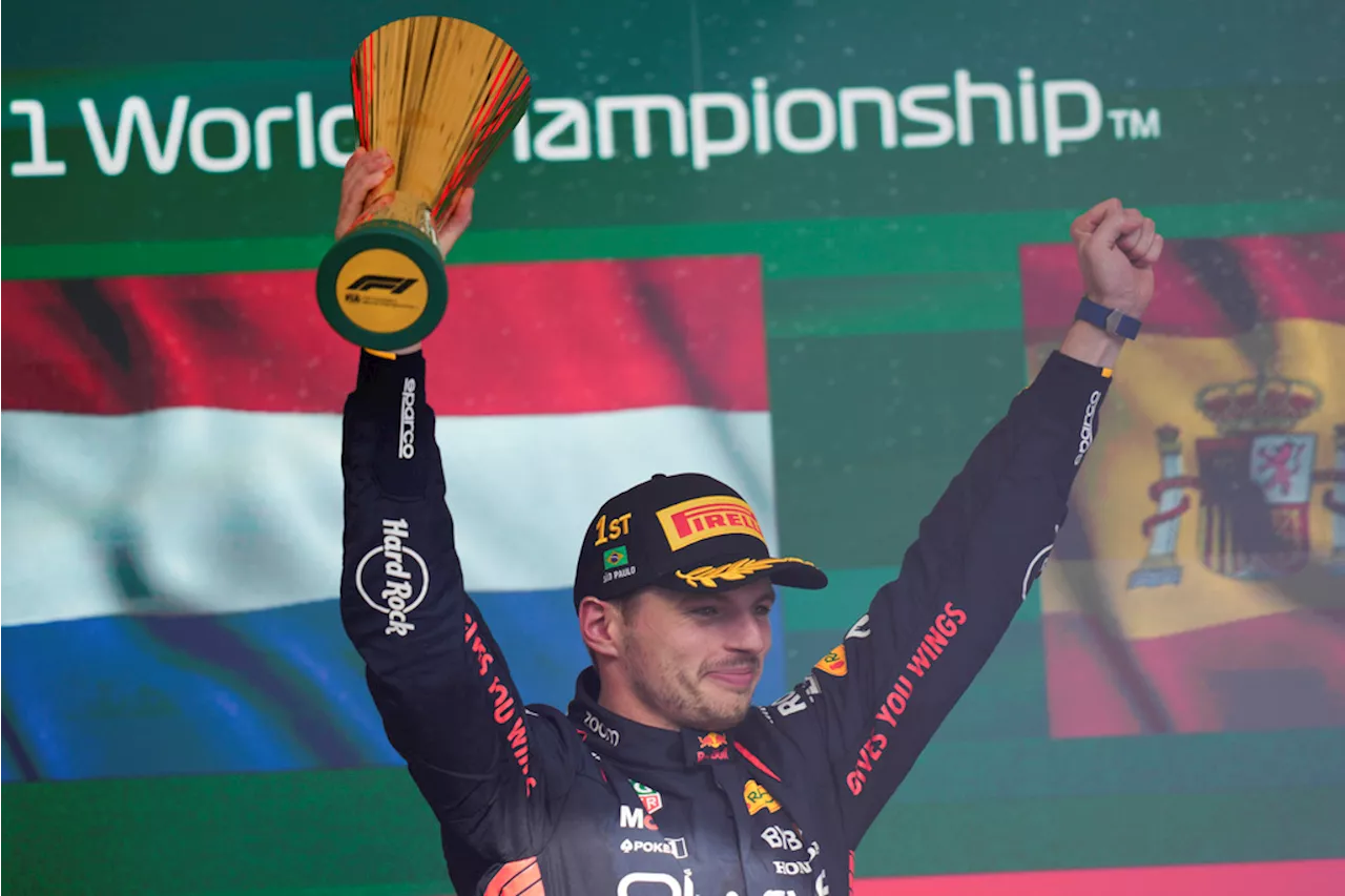 Verstappen wins in Sao Paulo for 17th win of the F1 season