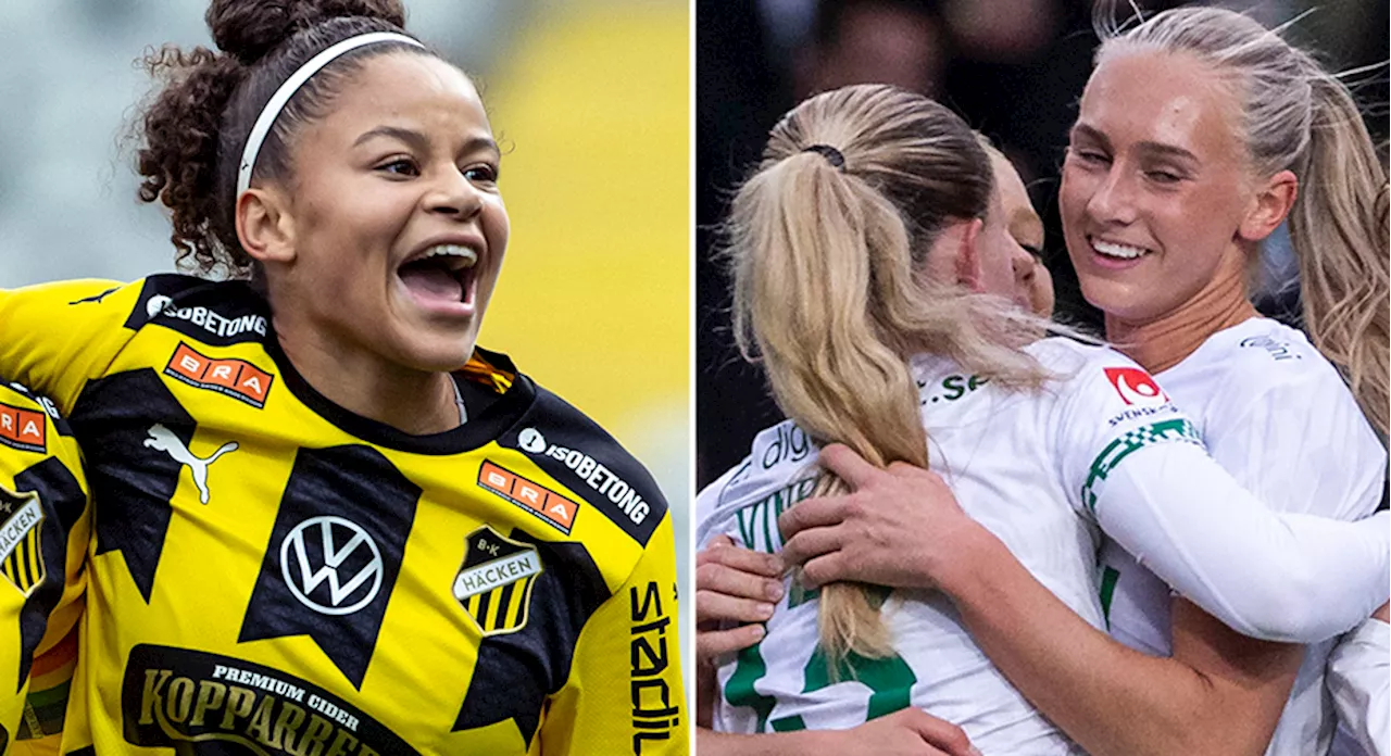 JUST NU: Så startar Hammarby och Häcken i seriefinalen - Häcken kan säkra guld