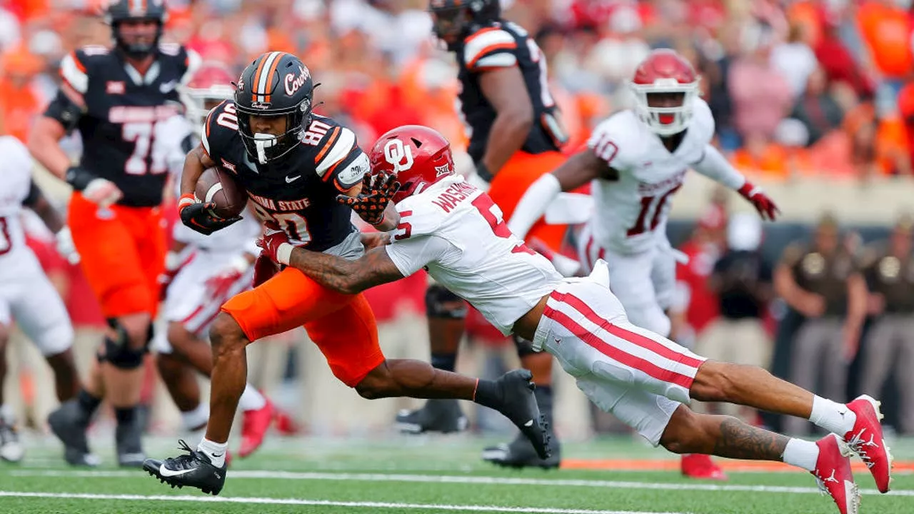 Oklahoma State tops No. 10 Oklahoma, 27-24