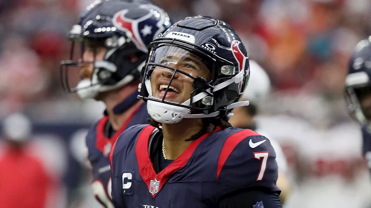 Texans’ CJ Stroud sets rookie single-game records in dazzling comeback win over Bucs