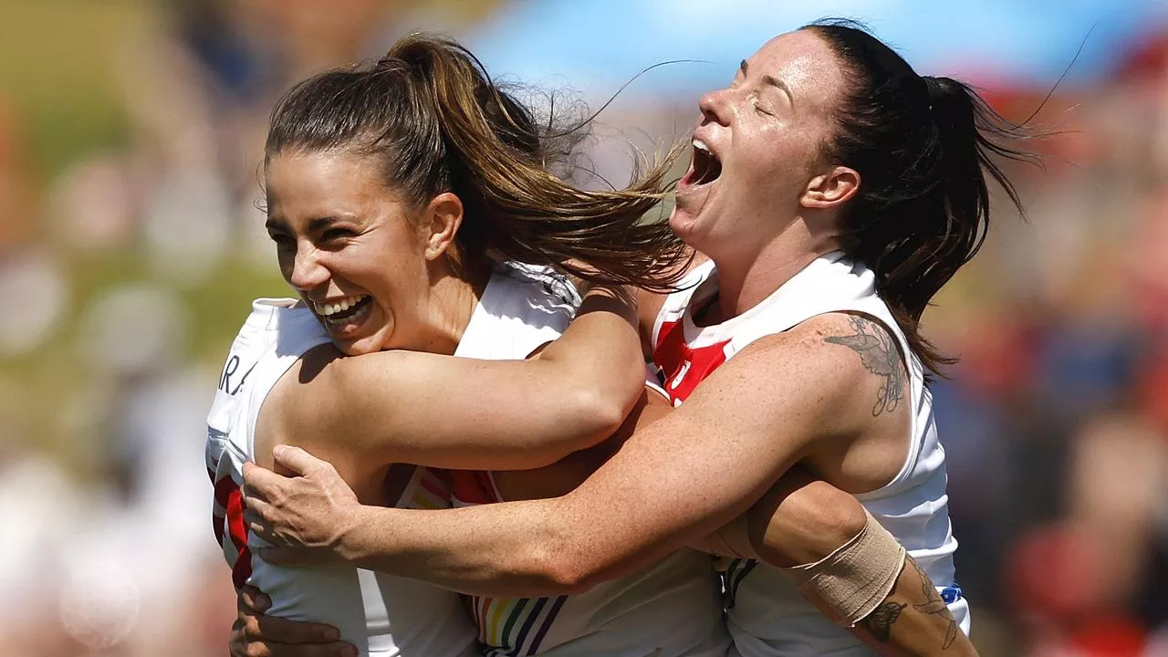 Swans clinch finals debut in last game of the season on dramatic final day: AFLW finals fixture