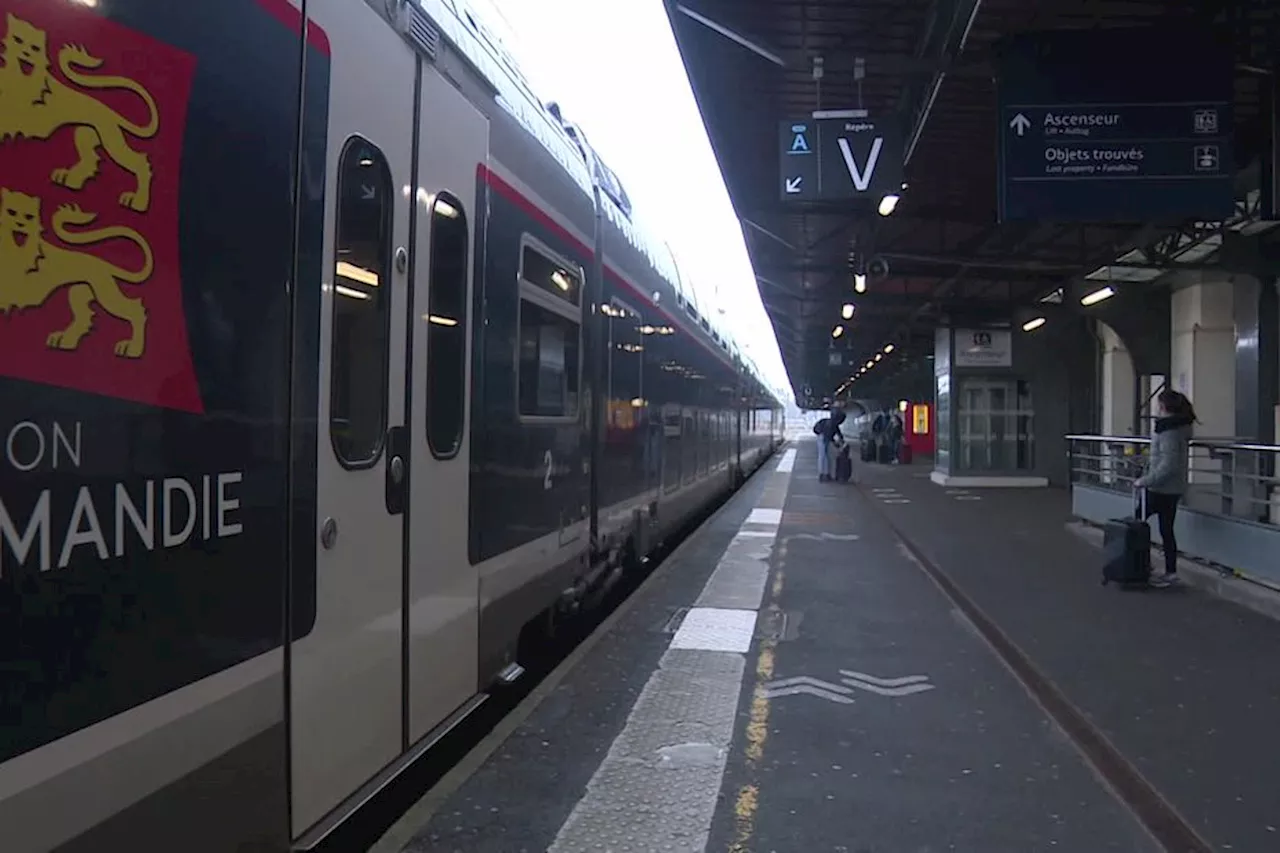 Des lignes SNCF encore perturbées en Normandie après le passage de la tempête Ciaran