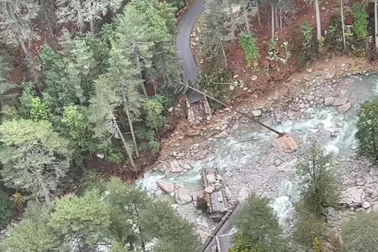 VIDÉO: les images impressionnantes de la tempête Ciaran dans la Restonica