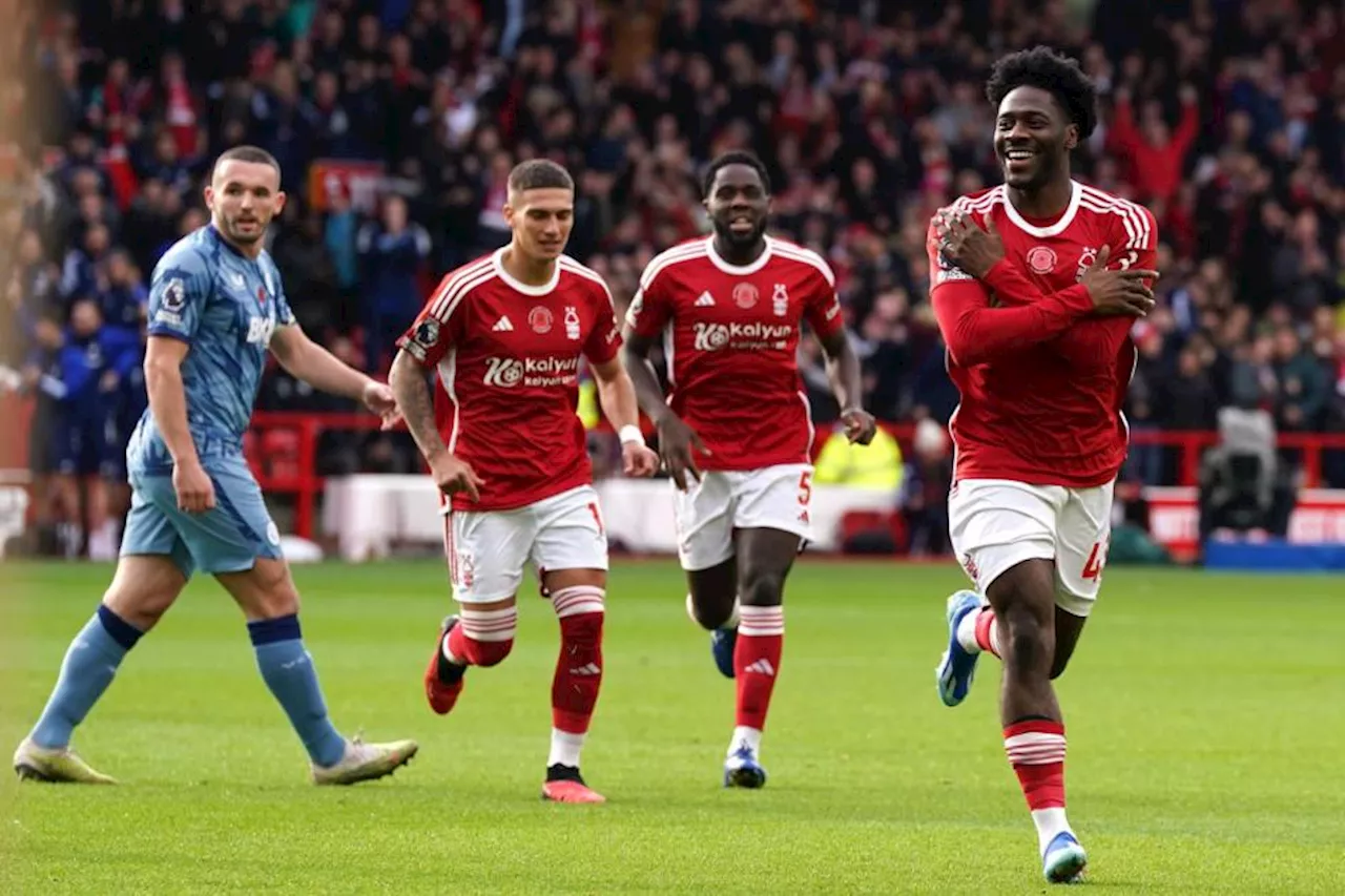 Nottingham Forest end six-match winless run with victory over Aston Villa