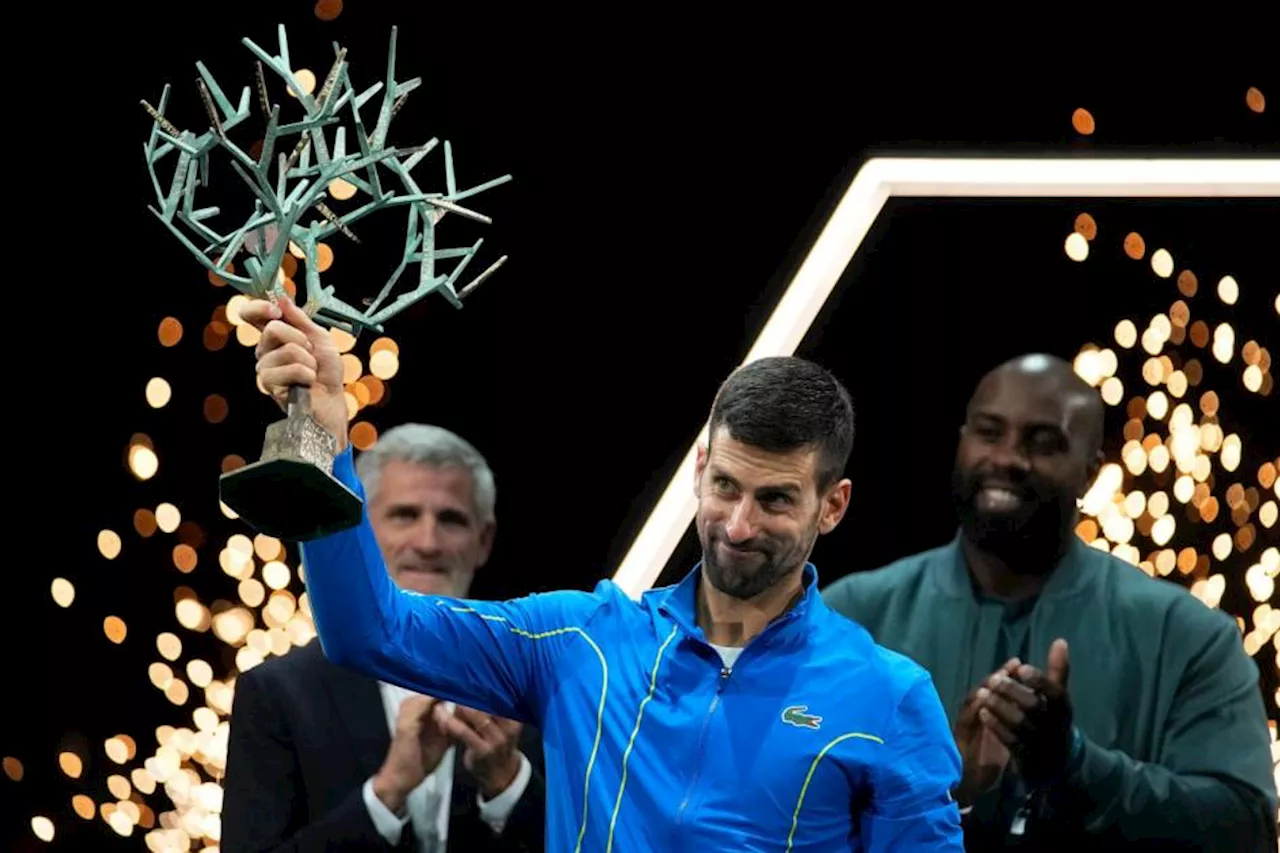 Novak Djokovic beats Grigor Dimitrov to claim record seventh Paris Masters title