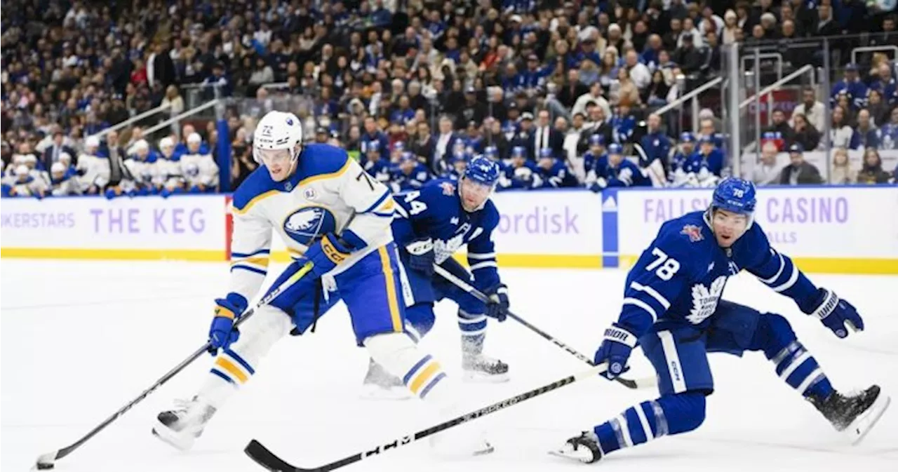 Tuch scores winner, Sabres down Maple Leafs 6-4