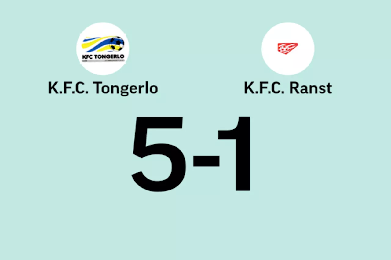Van Den Brande scoort drie keer, Tongerlo verslaat Ranst B