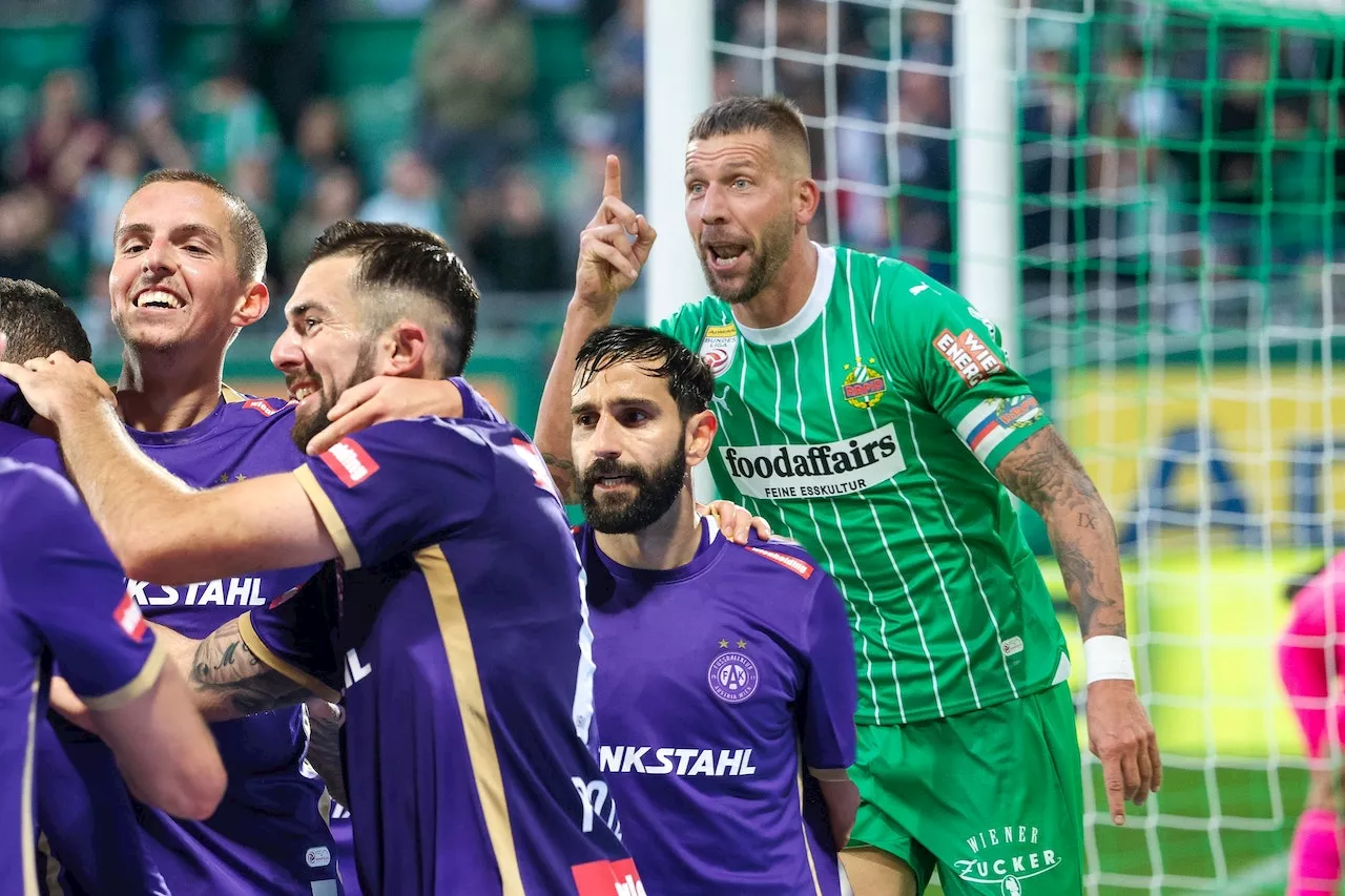 Traumlos für Rapid im Cup, harter Brocken für Austria