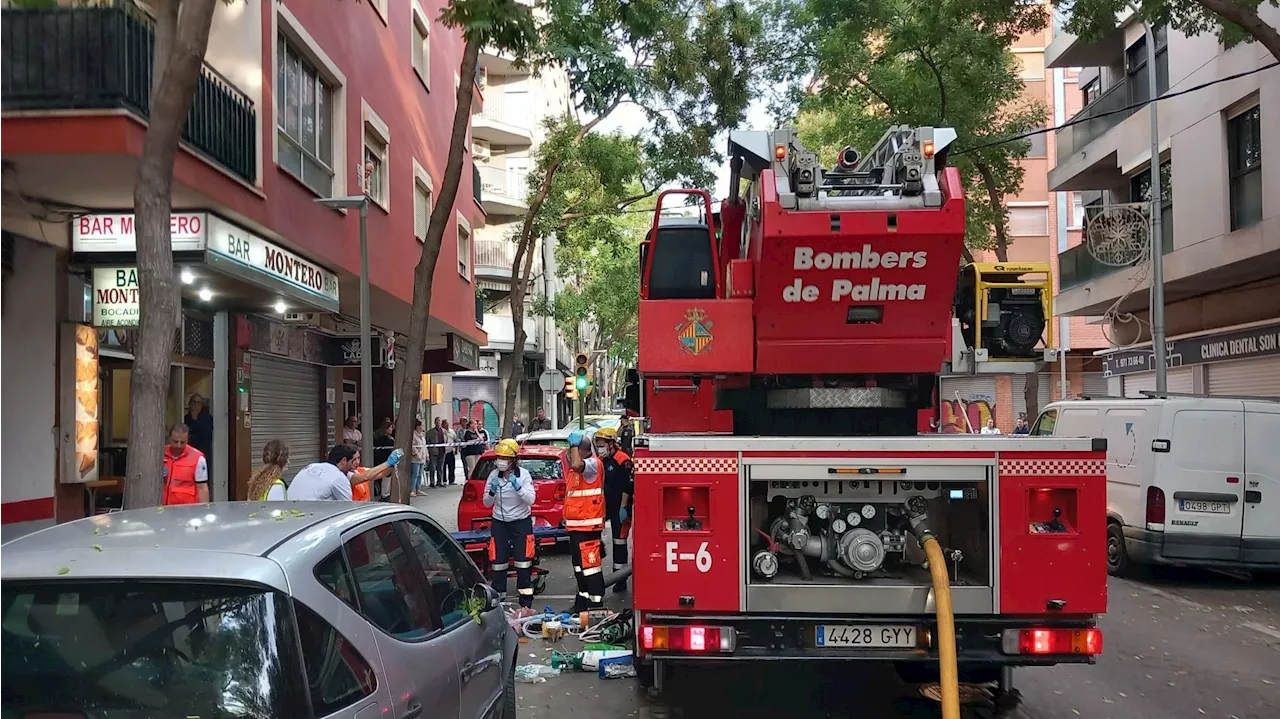 Mueren las dos mujeres afectadas por el incendio de una vivienda en Palma