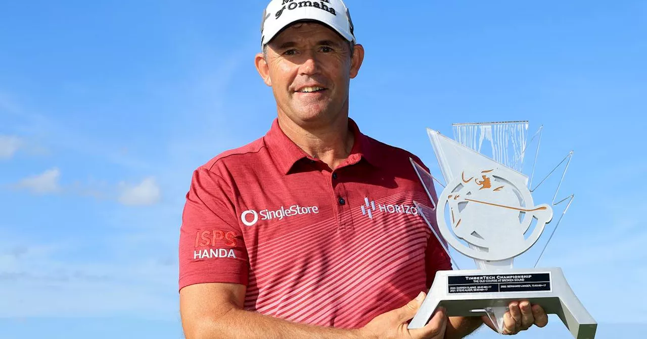 Padraig Harrington claims commanding win at TimberTech Championship