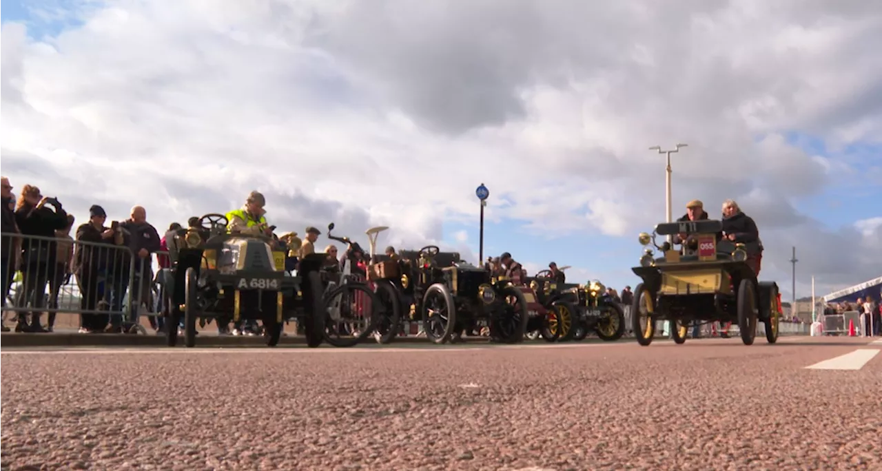 Sun shines for London to Brighton Veteran Car Run