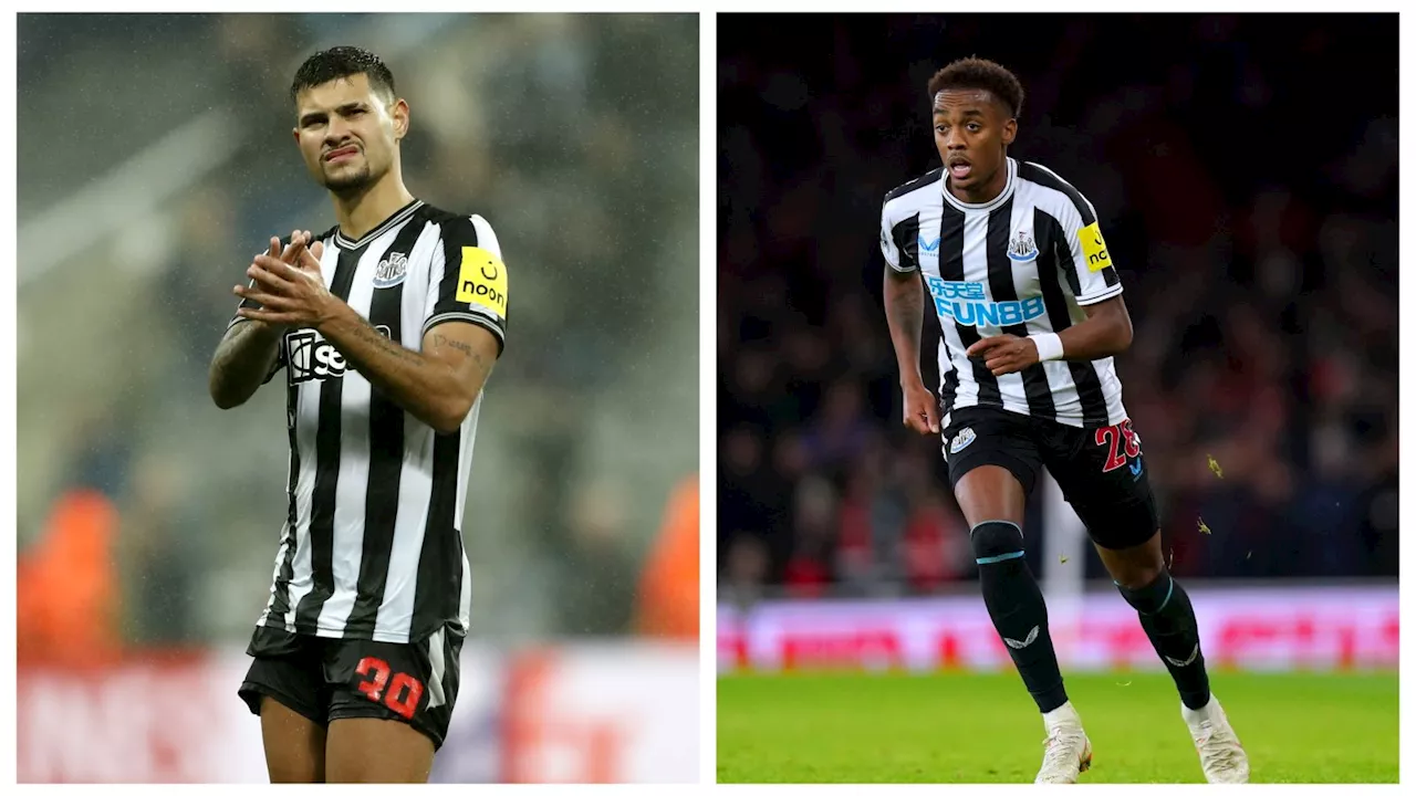 Newcastle United condemn racist abuse towards Bruno Guimaraes and Joe Willock