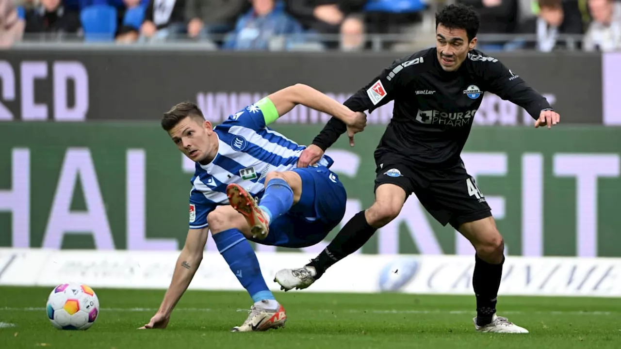 0:3 gegen Paderborn: Karlsruhes Negativserie hält an