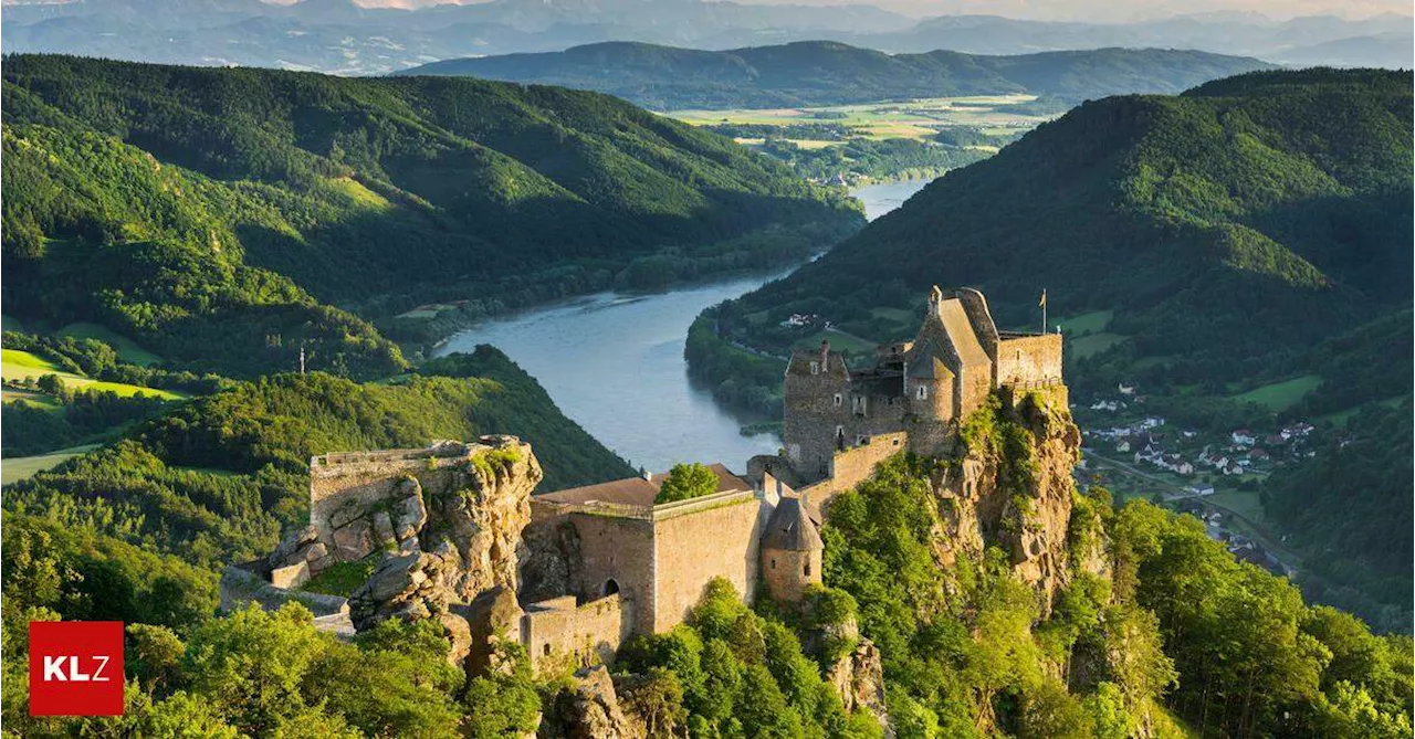 Bei Burgruine Aggstein:47-Jähriger nach Suchaktion verletzt geborgen