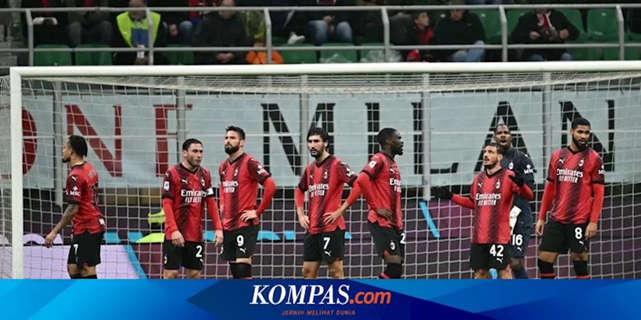 8 Pemain Milan Hadapi Siulan Ultras, Pioli Langsung ke Ruang Ganti