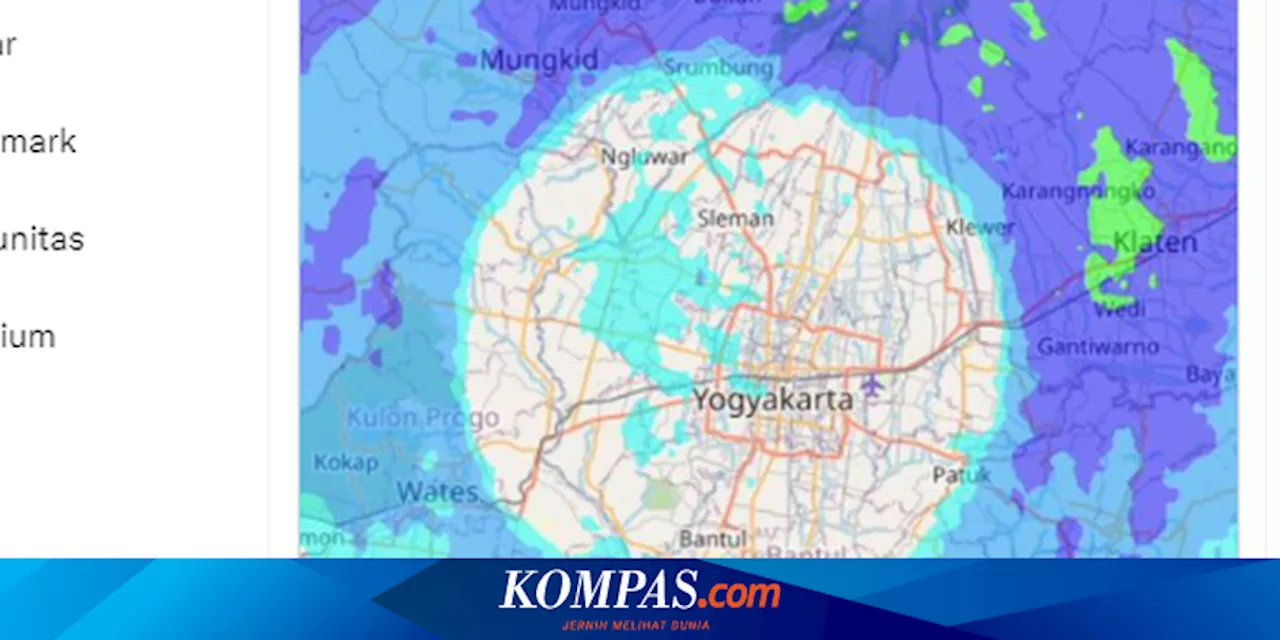 Awan Hujan Disebut Tak Mau Mendekat ke Yogyakarta, Ini Penjelasan BMKG