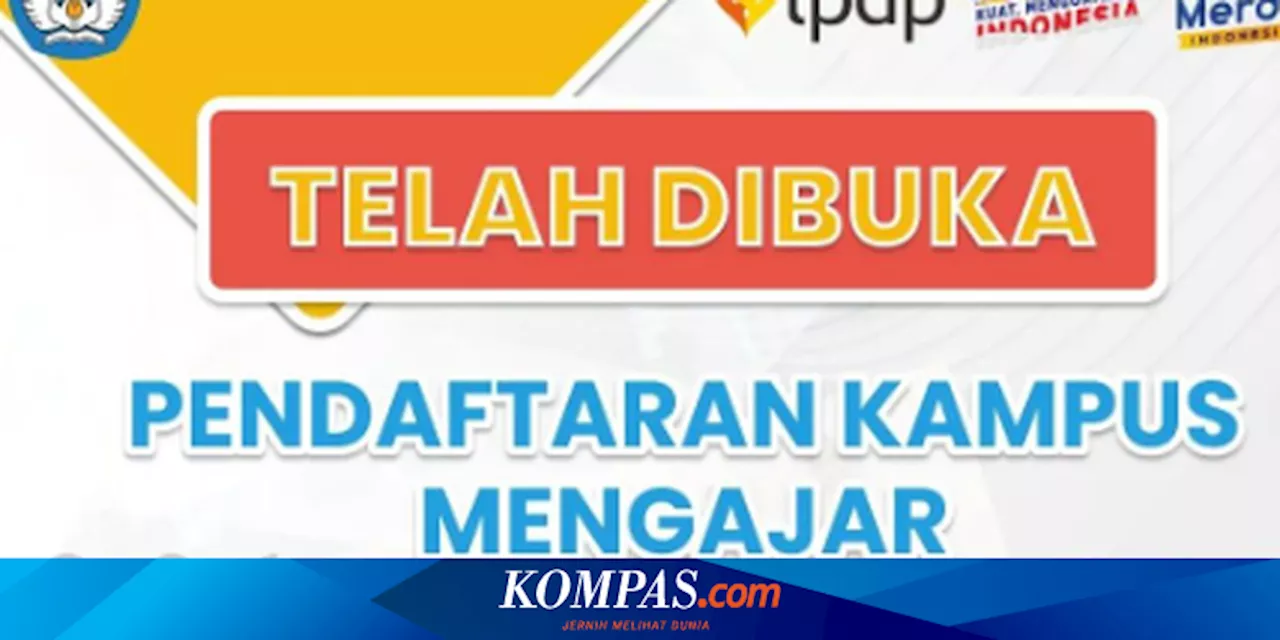 Cara Daftar Kampus Mengajar Angkatan 7, Ada Uang Saku dan Bantuan UKT