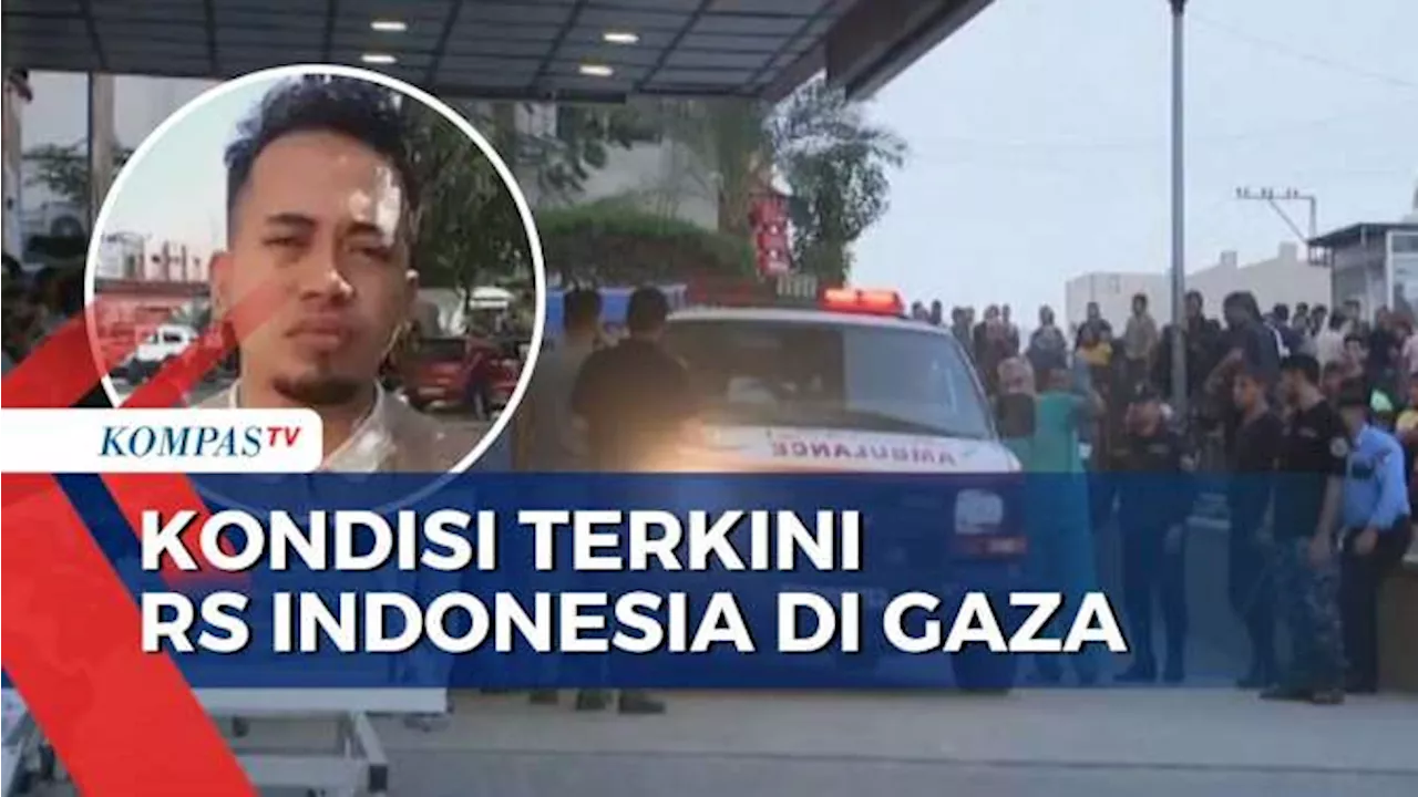 Pasien RS Indonesia di Gaza Membludak, Relawan MER-C: Pasien Terpaksa Dirawat di Luar