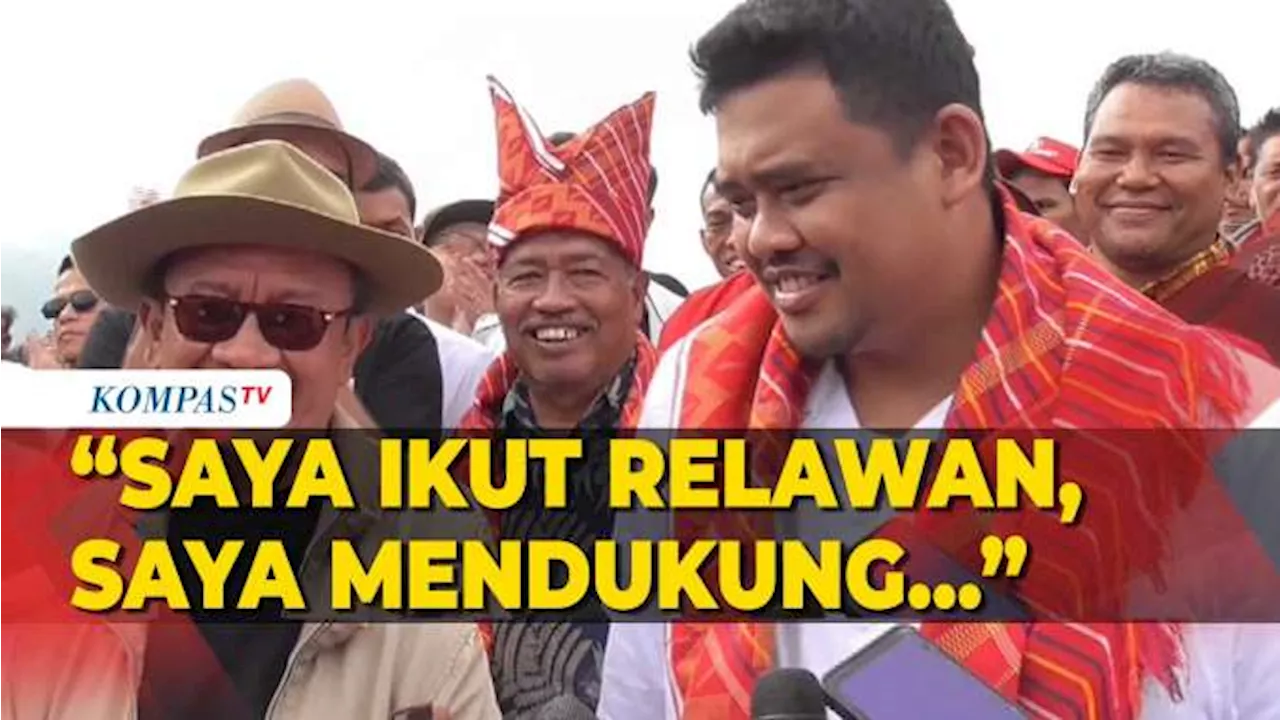 Pernyataan Bobby Nasution Ikuti Sikap Relawannya Dukung Prabowo-Gibran di Pilpres 2024