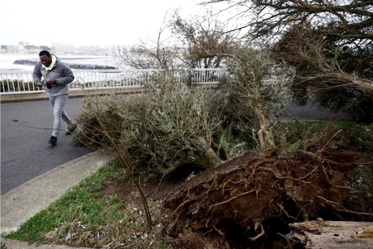 French power supplier says technician killed as it battles damage from Storm Ciarán