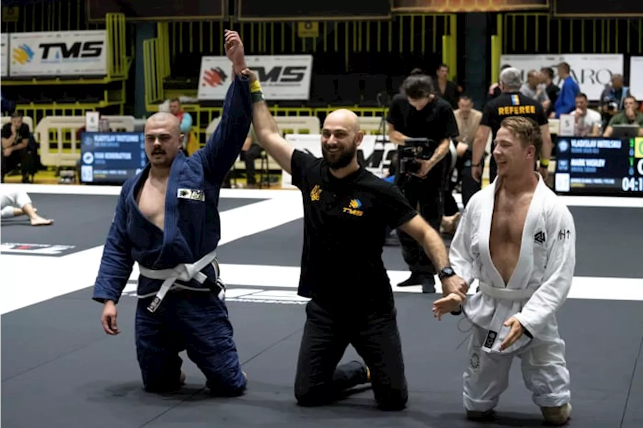 Ukrainian war veterans with amputated limbs find freedom in the practice of jiu-jitsu