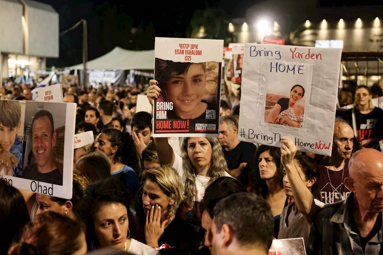 En Israël, des milliers de manifestants accentuent la pression sur Netanyahu