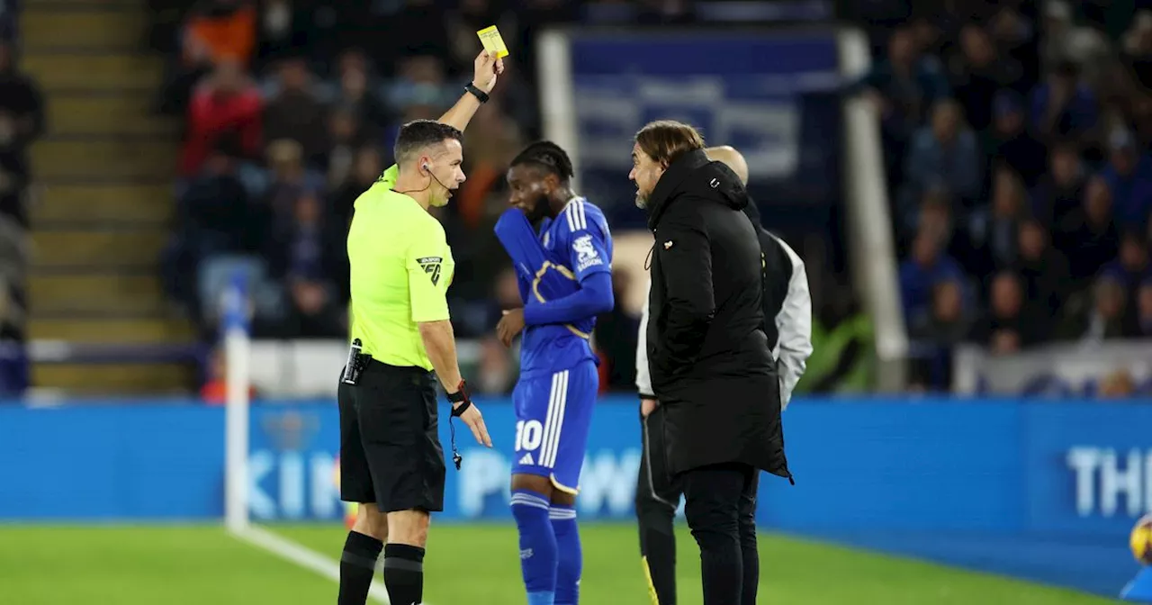 Leeds United boss Daniel Farke says 'decisive moment' was reason for yellow card